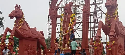 விருமன் பட செட்