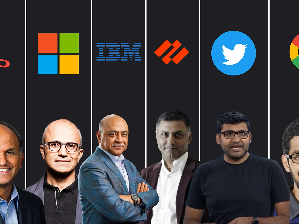 டெக் உலகை இயக்கும் இந்தியர்கள்... டாப் CEO-க்களின் முழு பயோடேட்டா!