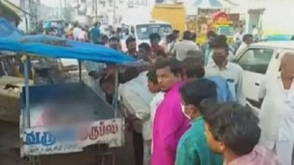 தள்ளுவண்டியில் இறந்து கிடந்த சிறுவன்!