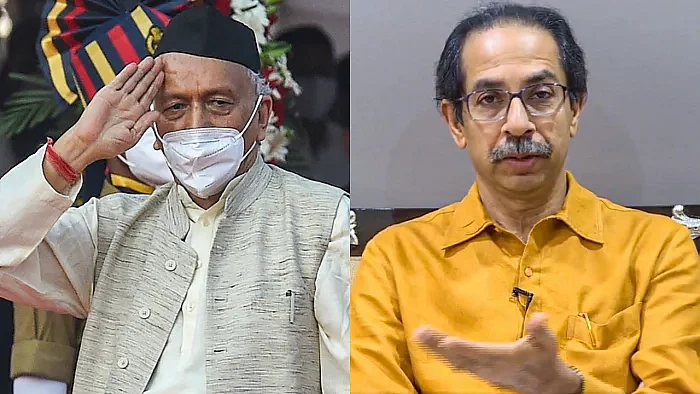 ஆளுநர் கொஷாரியா, உத்தவ் தாக்கரே