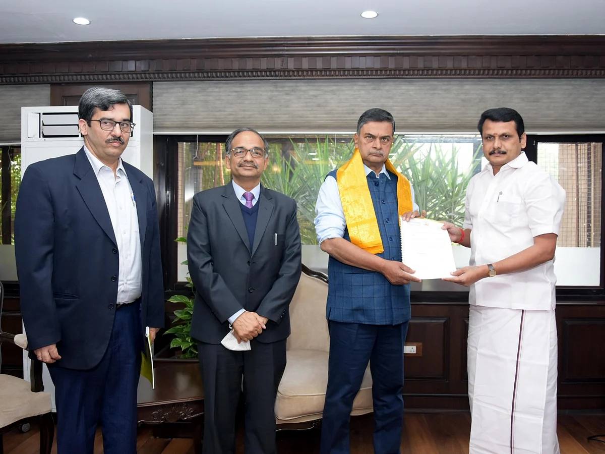 `தினமும் 10,000 டன் நிலக்கரி தர வேண்டும்!' - மத்திய அமைச்சரிடம் கோரிக்கைவைத்த செந்தில் பாலாஜி