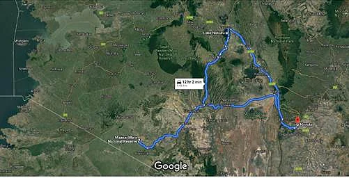 NAIROBI – MASAI MARA – LAKE NAKURU - NAIROBI
