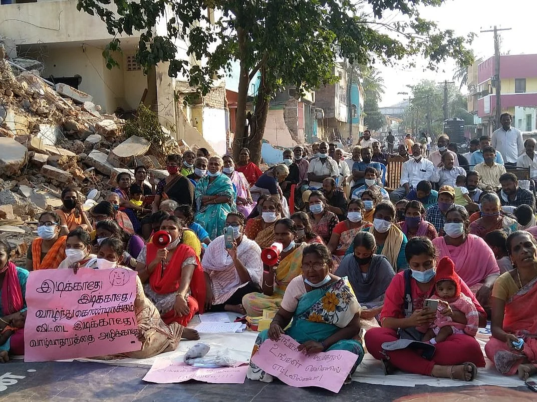 கொளத்தூர் ஆக்கிரமிப்பு அகற்றும் விவகாரம்: 5 நாள் தொடர் போராட்டம், கைது நடவடிக்கை!