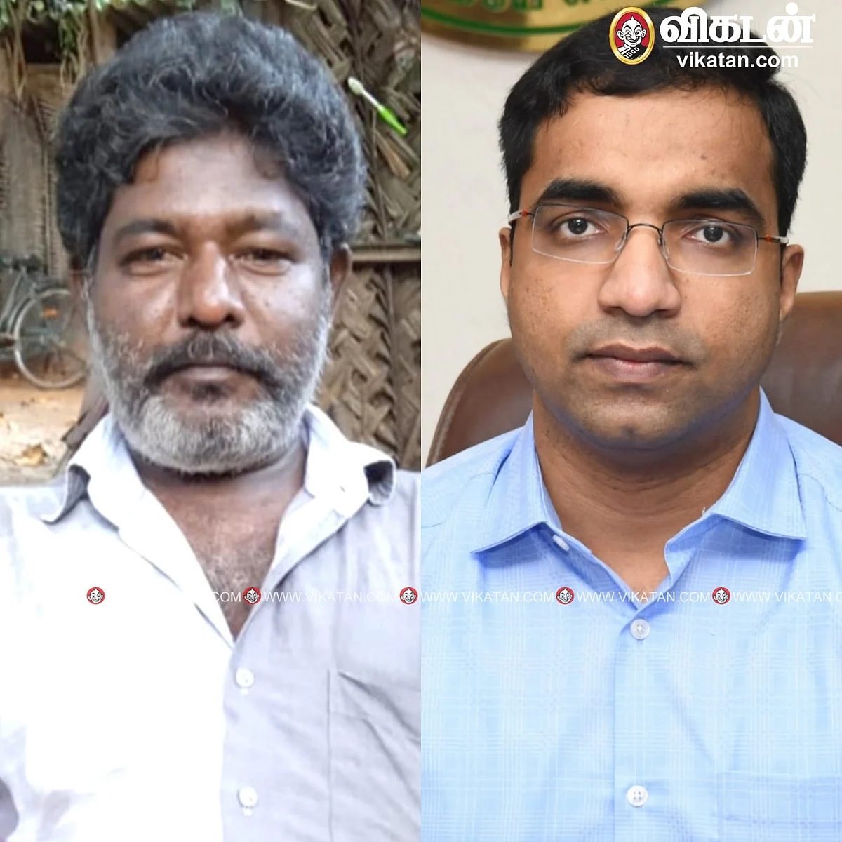 வார்டு உறுப்பினர் கேவன் - ஆட்சியர் செந்தில் ராஜ்