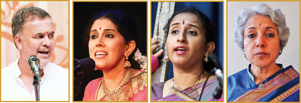 ஏ.எஸ்.முரளி, அமிர்தா முரளி, ஐஸ்வர்யா சங்கர், டாக்டர்.செளம்யா சுவாமிநாதன்