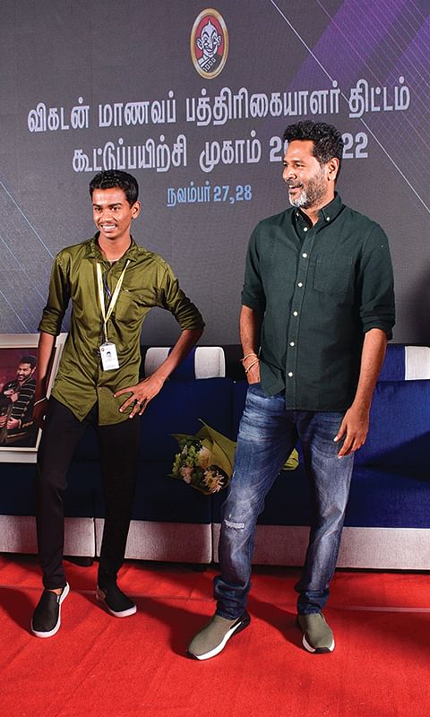 “ஹீரோ ஆக ஆசைப்படும் என் மகன்! - பிரபுதேவா சொன்ன ரகசியம்