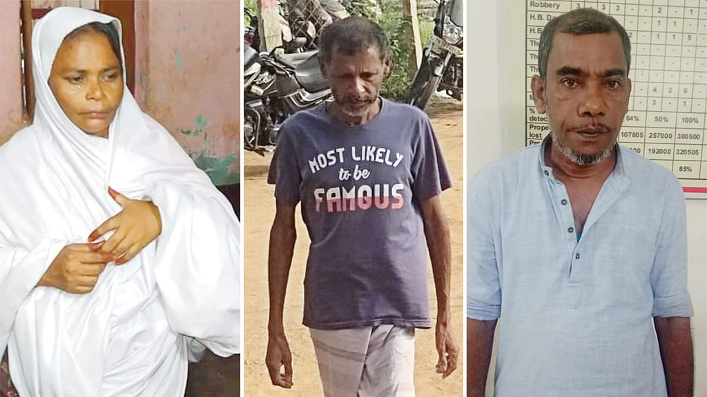 ஷர்மிளா பேகம், அஸாருதீன், முகமது சலீம்