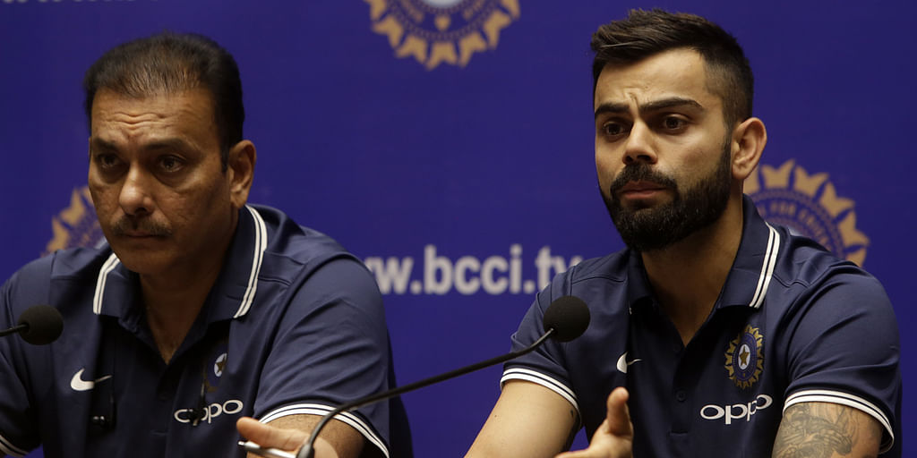 Ravi Shastri & Virat Kohli