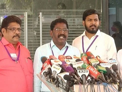 ஆளுநருக்குத்தான் எதிர்ப்பு; ஆளுநர் உரைக்கு அல்ல... விசிக-வின் வெளிநடப்பு அரசியல் என்ன?
