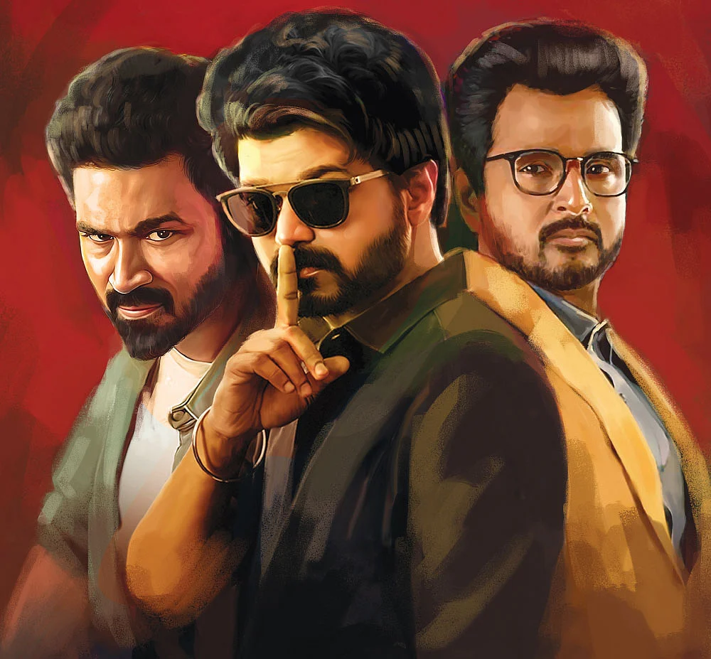 அகில இந்திய மார்க்கெட்டைக் குறிவைக்கும் விஜய், தனுஷ், சிவகார்த்திகேயன்!