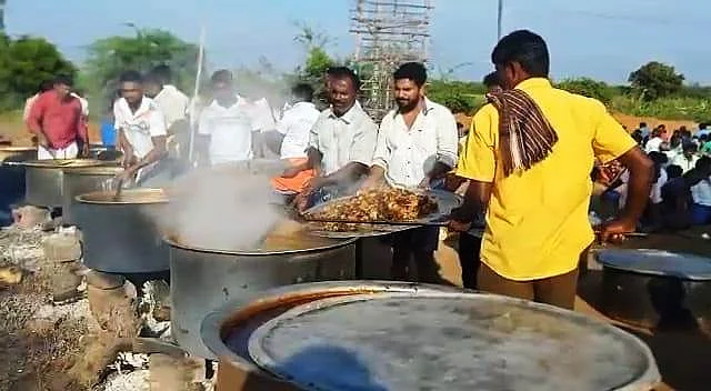 கறி சோறு திருவிழா ( மாதிரி படம் )