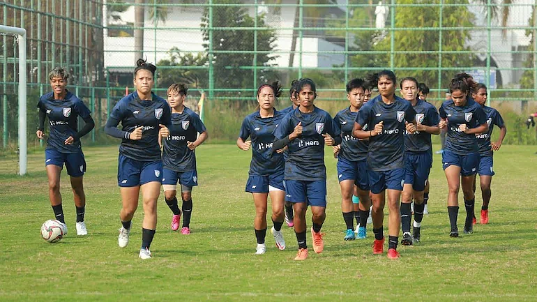இந்திய மகளிர் கால்பந்து அணி (AIFF Photo)