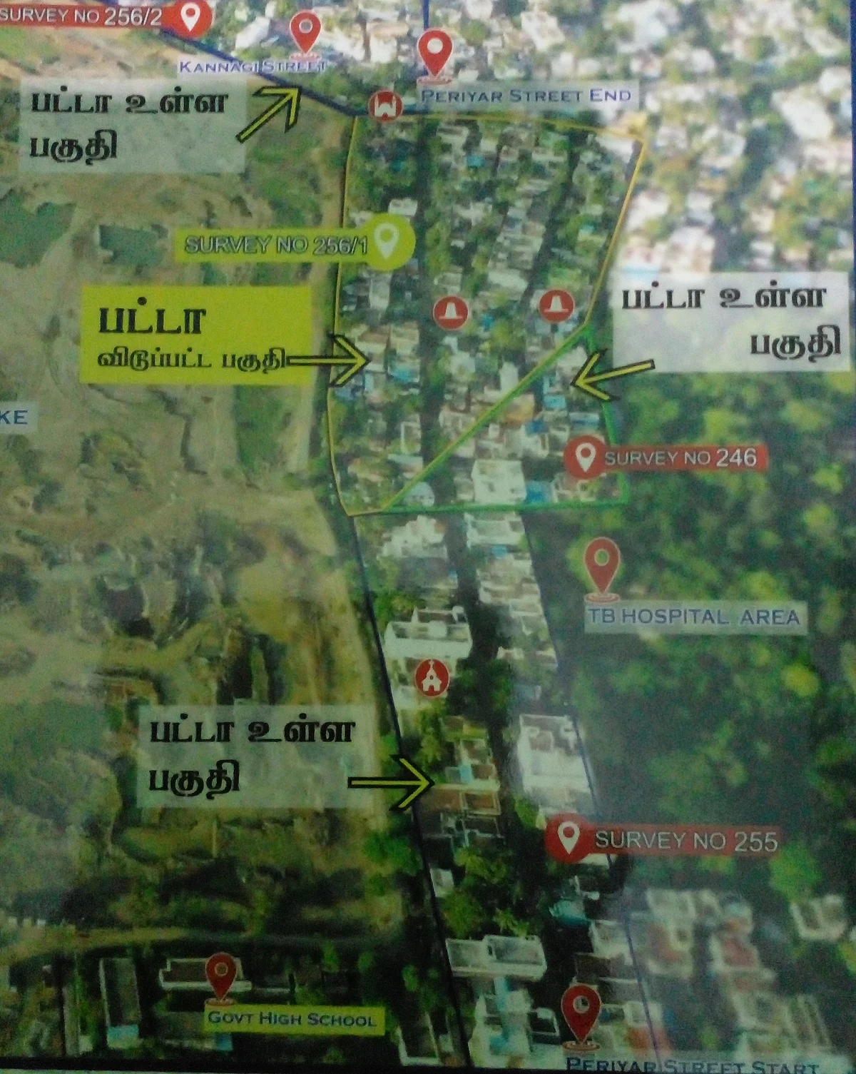 சிட்லபாக்கம் வரைபடம்