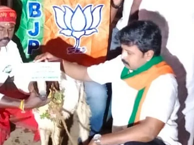 மதுரை பாண்டி கோயிலில் பிரதமர் பாதுகாப்புக்காக ஆடு பலியிட்ட பாஜக-வினர்!
