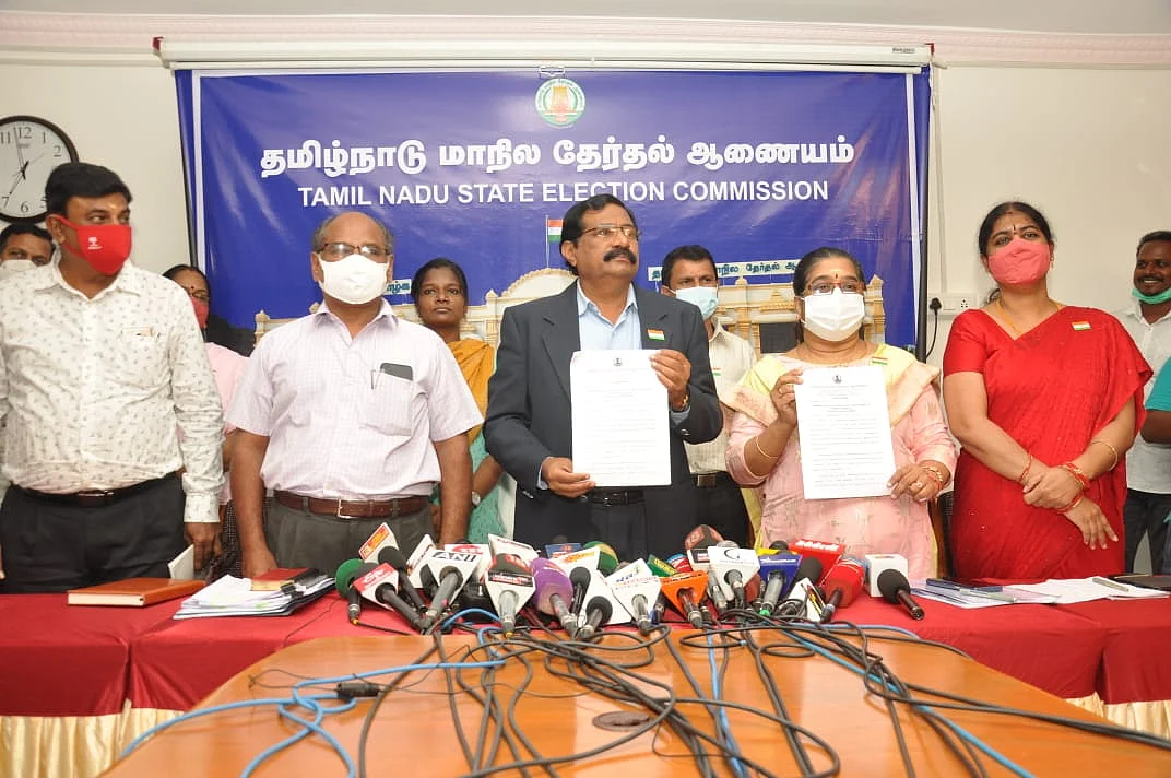 மாநில தேர்தல் ஆணையர் பழனிகுமார்