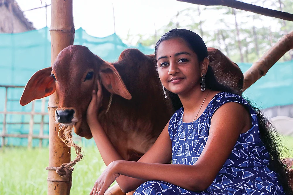நாட்டு மாடுகளைக் காக்க நகரத்தில் ஒரு பண்ணை!