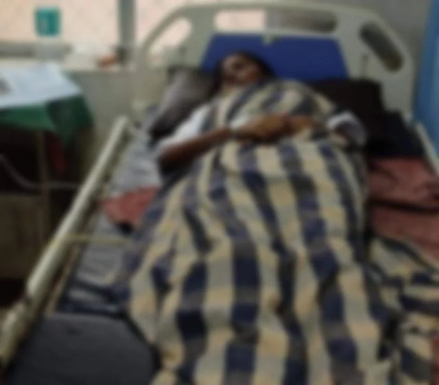 உயிரிழந்த மாணவி மருத்துவமனையில் அனுமதிக்கப்பட்டிருந்த போது