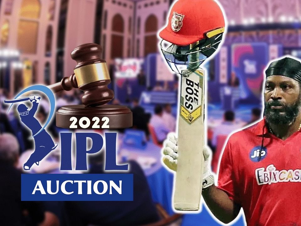 IPL 2022: விடைபெறும் கிறிஸ் கெயில்; ஏலப்பட்டியலில் யாரெல்லாம் உள்ளனர்? 