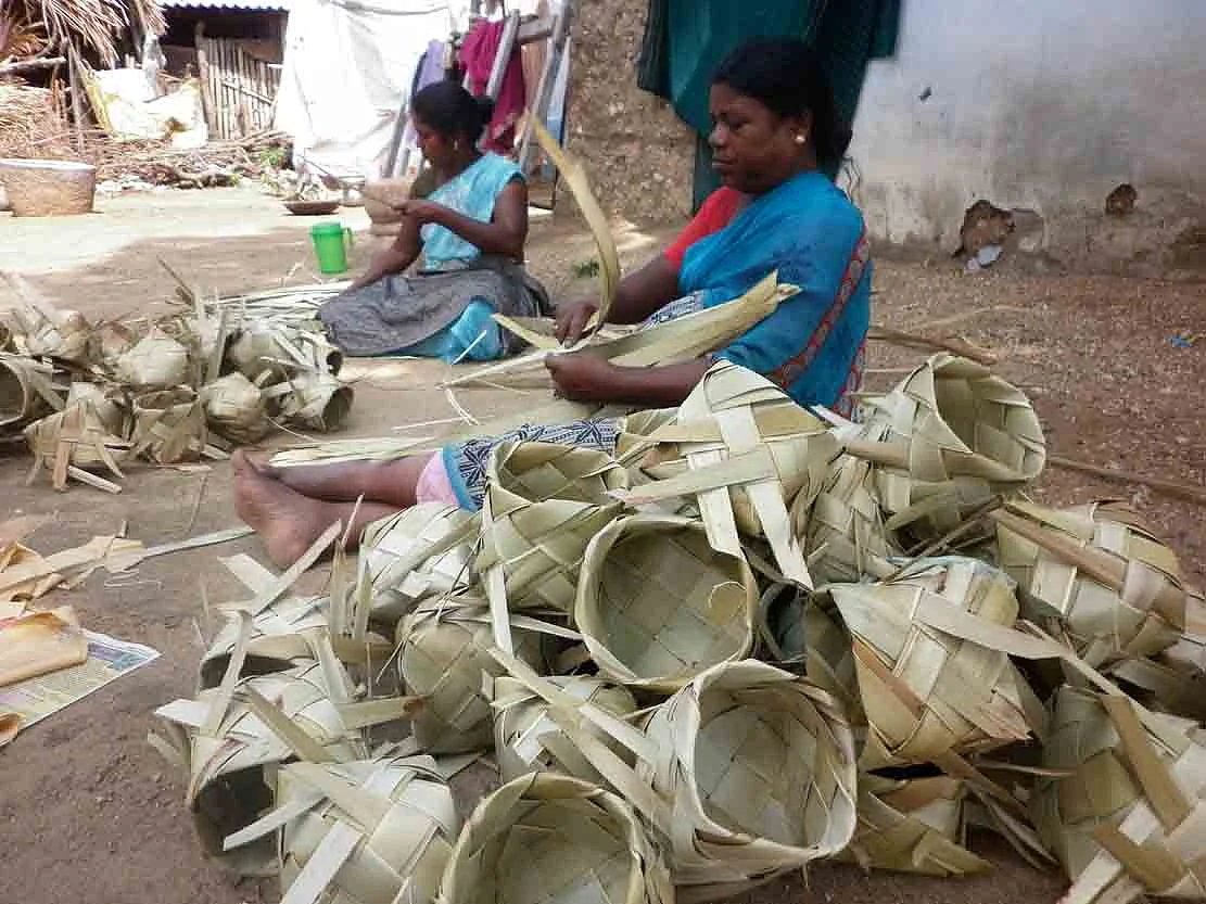 பனையோலை பெட்டி உற்பத்தி