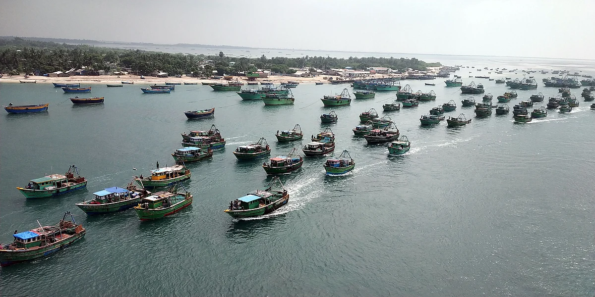 வேலைநிறுத்தத்தில் தமிழக மீனவர்கள்