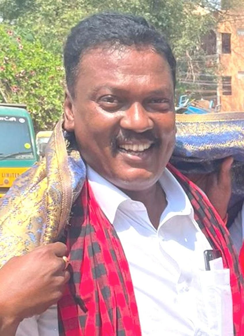 தி.மு.க வேட்பாளர் சுதாகர்
