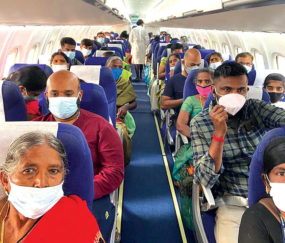 ‘`ஆகாசத்துல பறந்தோம்!”