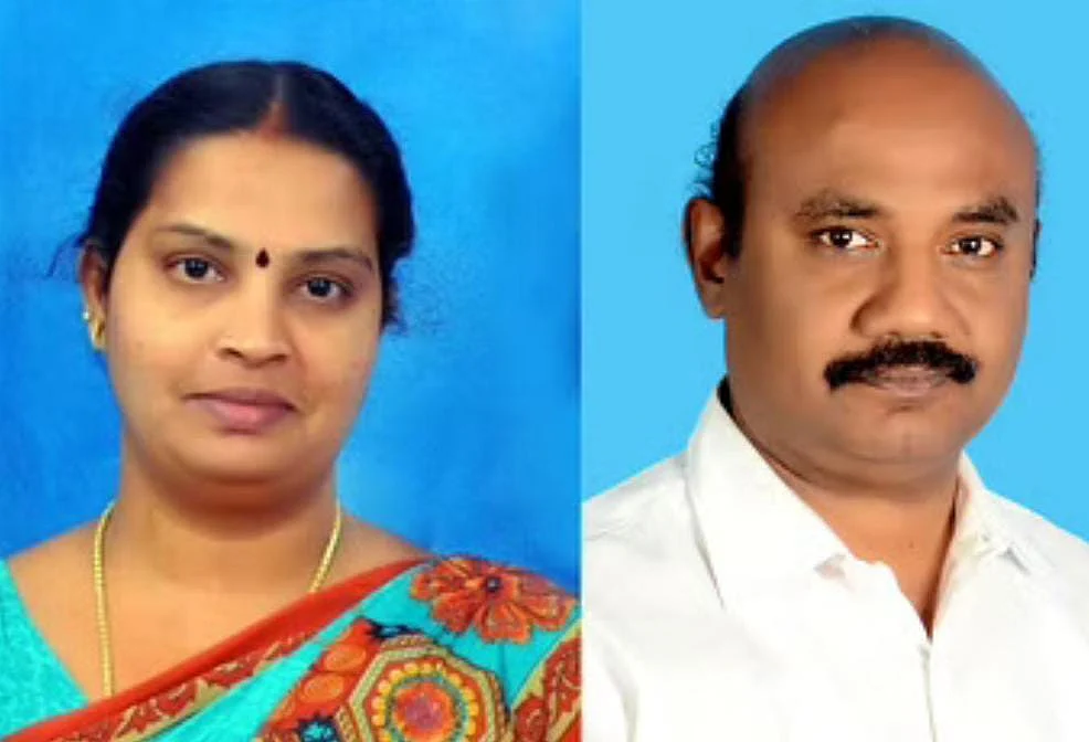 வெற்றி பெற்ற சோமசேகர், சுகந்தி தம்பதி