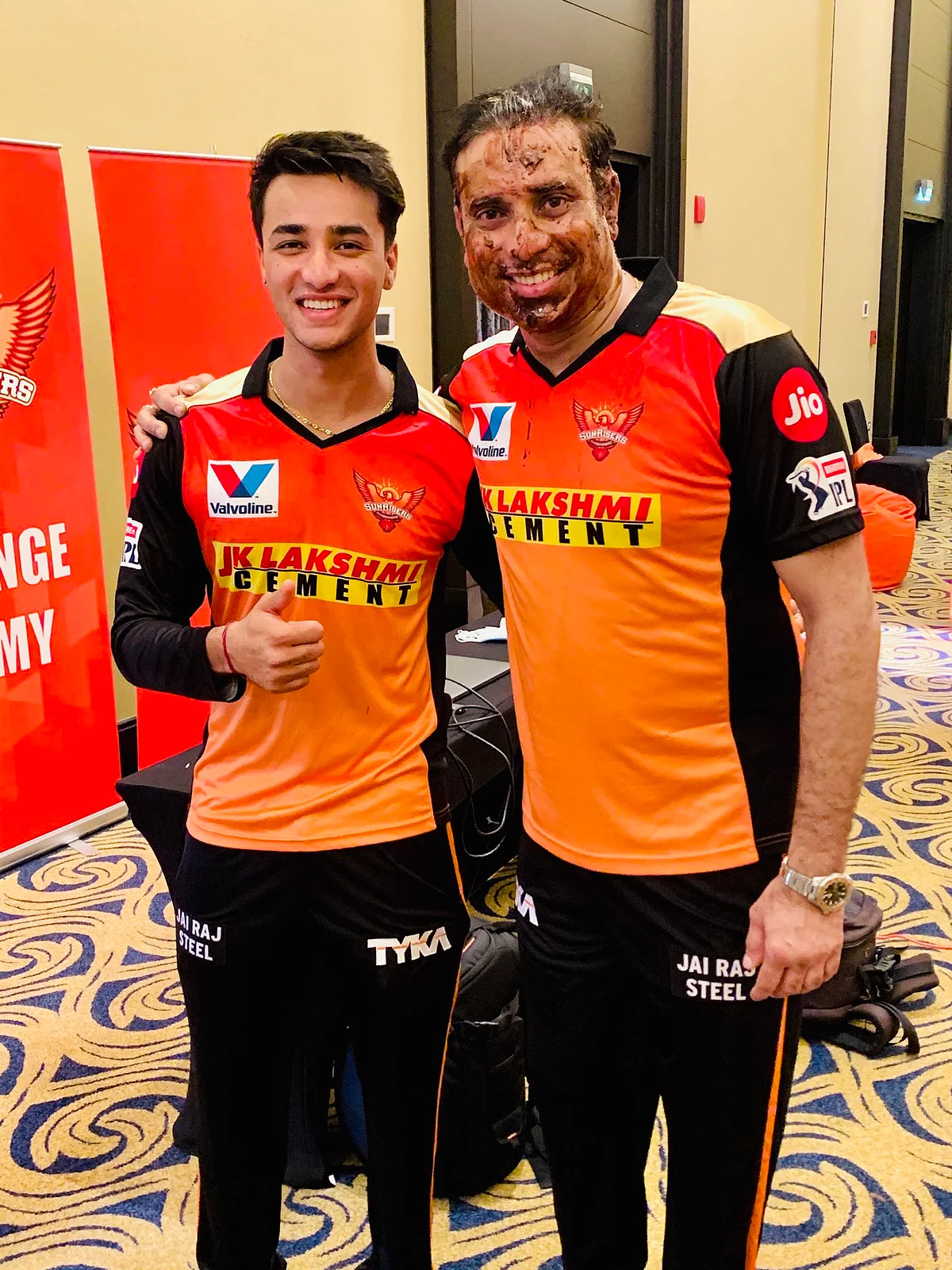 Abhishek Sharma, VVS Laxman