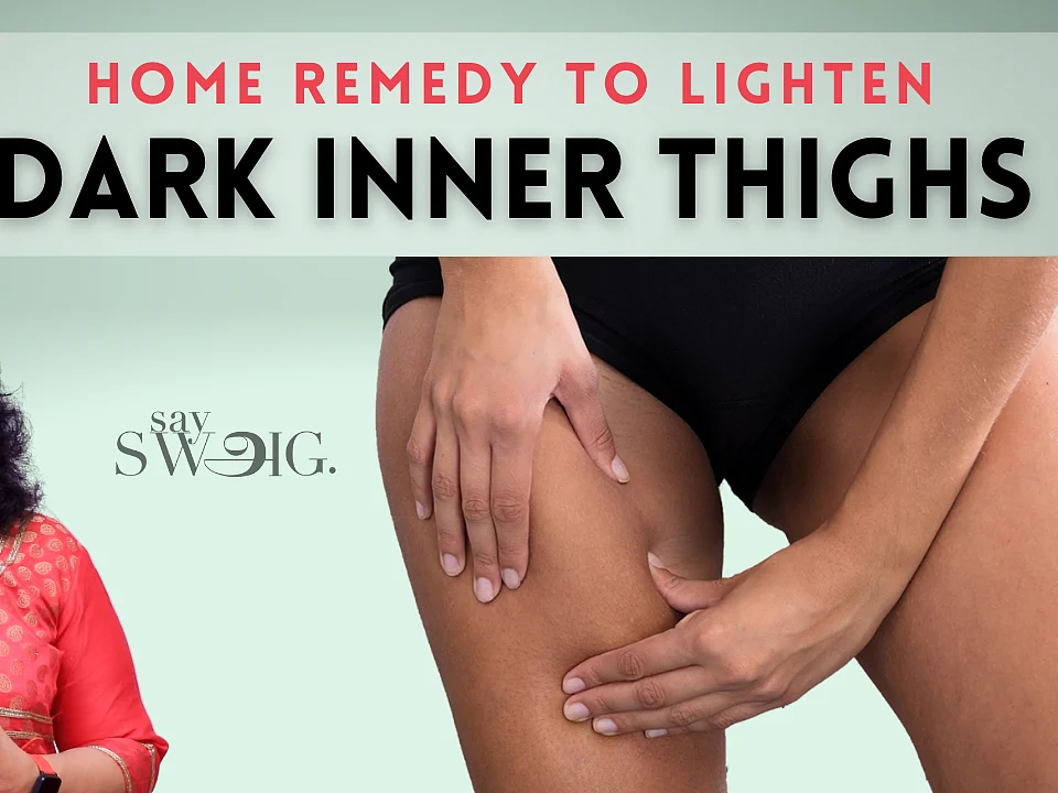One `Secret Ingredient' To Lighten Dark Inner Thighs Fast | Natural Home Remedies | Vasundhara Tips