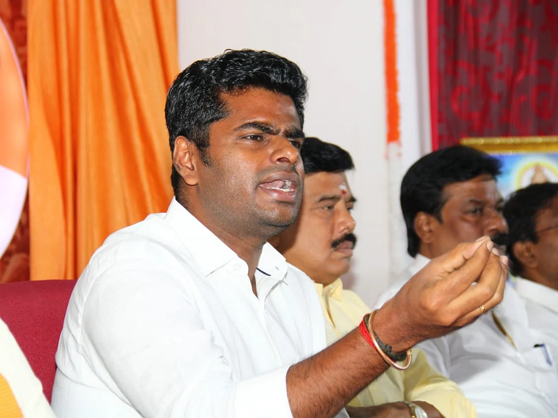 ``தமிழக அரசு என்னைச் சட்டவிரோதமாகக் கண்காணித்து, என் போனை ஒட்டுக் கேட்கிறது!" - அண்ணாமலை