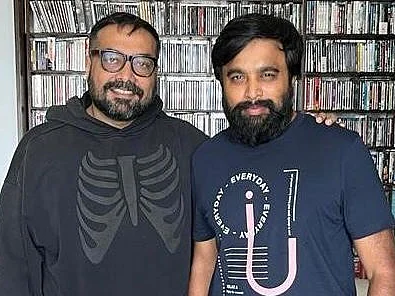 "எப்போ திரும்பவும் டைரக்ஷன் பண்ணப் போறீங்க சசி?"- மும்பையில் சந்தித்த அனுராக் காஷ்யப் - சசிகுமார்