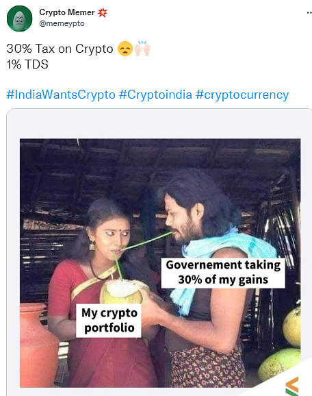 வரி விதிப்பு குறித்த மீம்