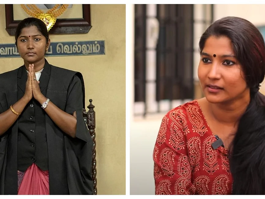 "தாத்தா நிஜத்திலும் என்னை பேத்தி மாதிரி கவனிச்சிப்பார்!" - `கடைசி விவசாயி' ரேச்சல் ரெபேக்கா