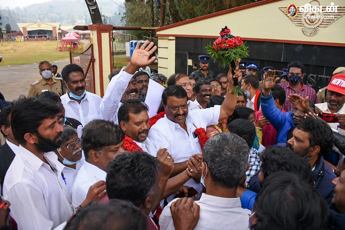 ஊட்டி வாக்கு எண்ணிக்கை மையம்