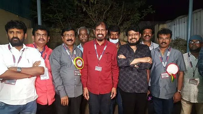 ஆர்.கே.செல்வமணி மற்றும் சங்கத்தினர்