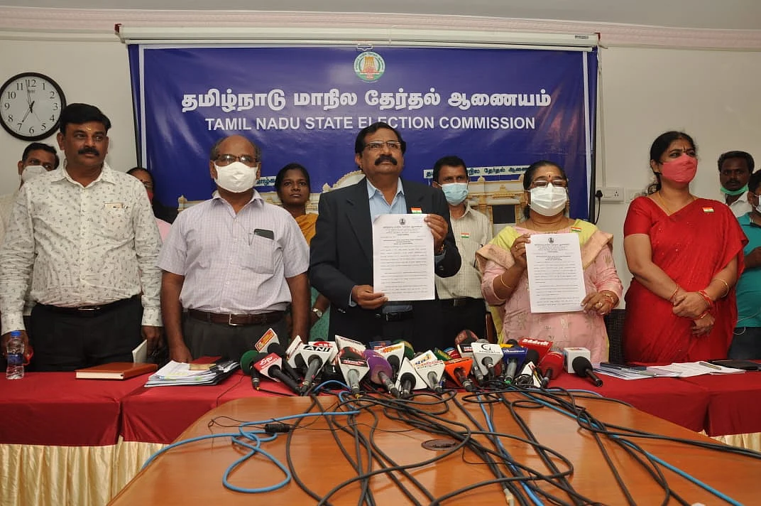 மாநில தேர்தல் ஆணையர் பழனிகுமார்