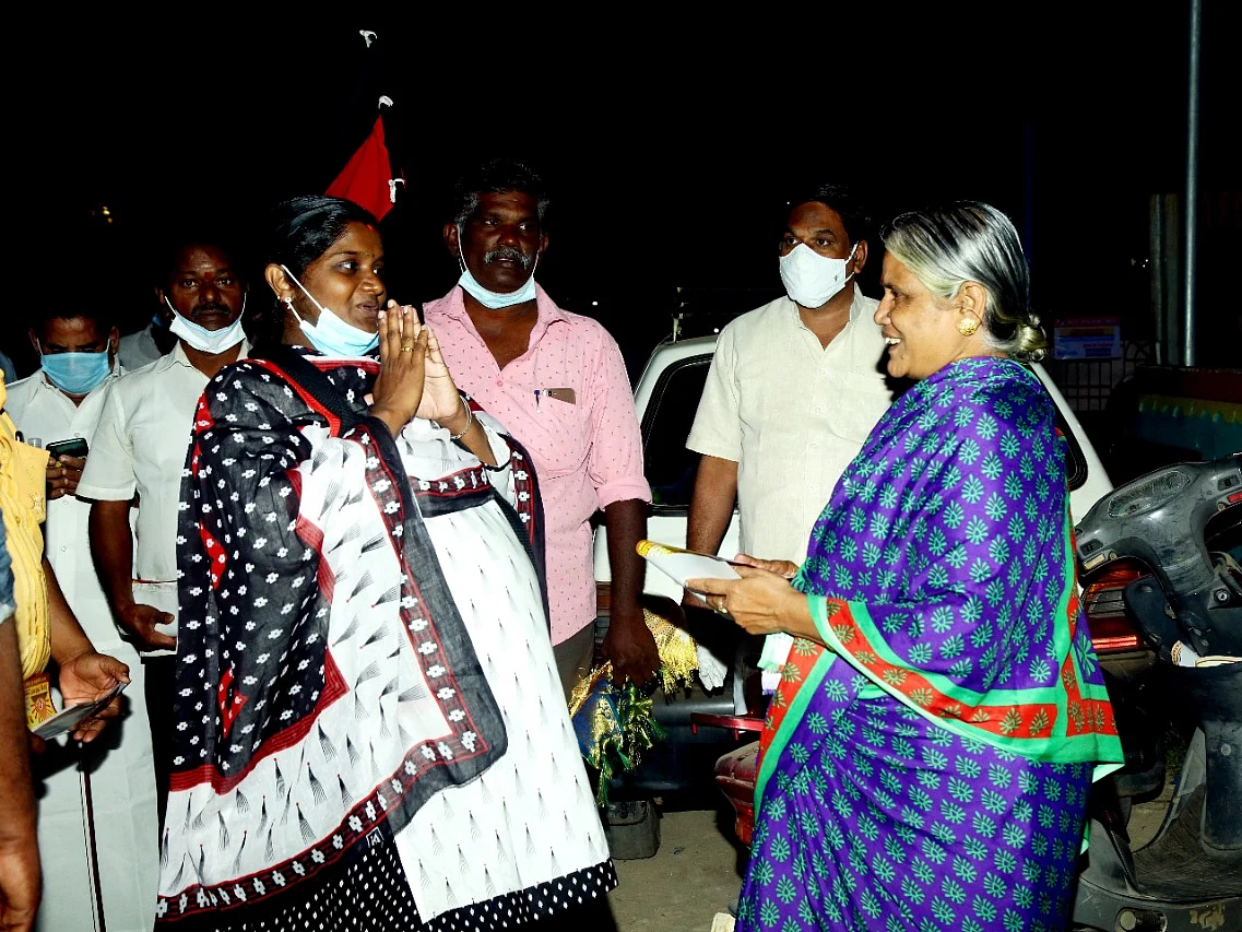 திமுக வேட்பாளர் அஞ்சுகம் பூபதிக்கு ஆண் குழந்தை... `வெற்றிக்கு முன்னரே பரிசு’ - நெகிழும் கணவர்