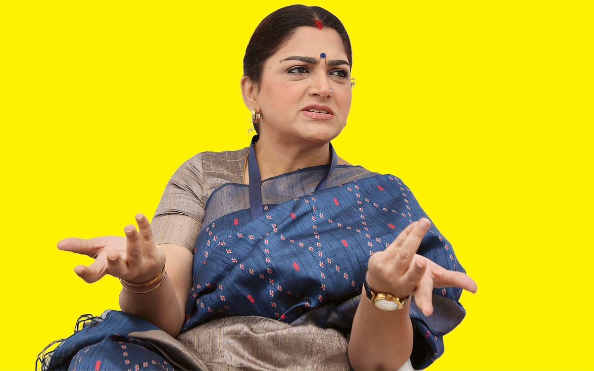 ``‘குஜராத் மாடல்’ பயத்தில் ‘திராவிட மாடல்’ என்று உளறிக் கொண்டிருக்கிறார்கள்!” - குஷ்பு அதிரடி