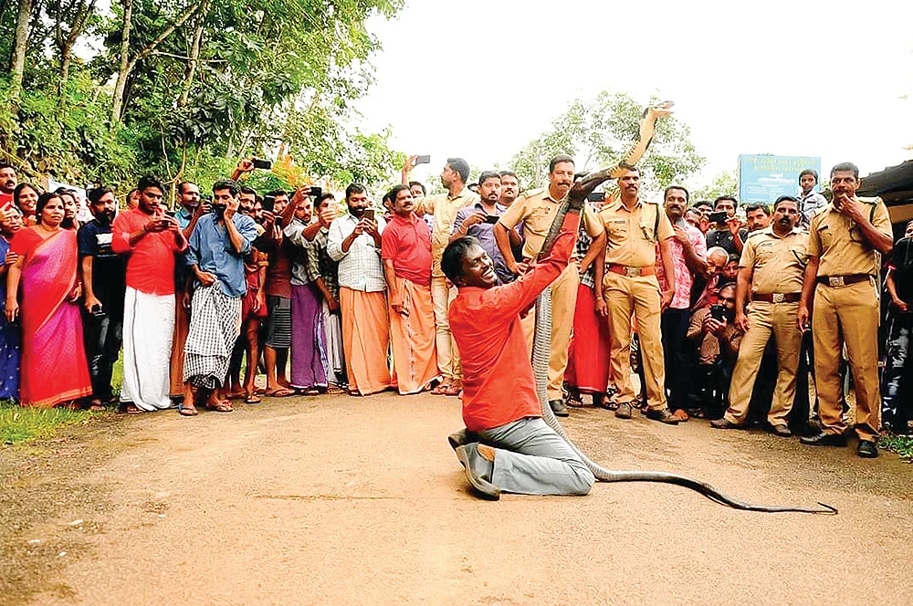 “என்னை 400 முறை பாம்பு கடித்திருக்கிறது!”