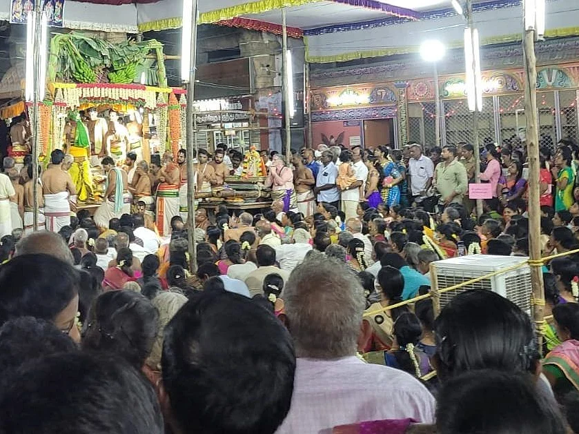 ஸ்ரீவில்லிபுத்தூர் ஆண்டாள் - ரங்கமன்னார் திருக்கல்யாண உற்சவம்... திரளான பக்தர்கள் பங்கேற்பு!
