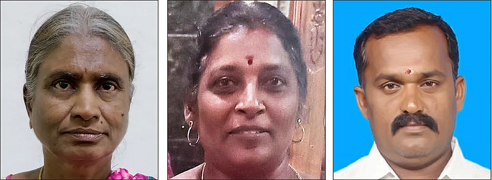 செபாஸ்டின் மேரி, அழகுஜோதி, தங்கப்பாண்டியன்
