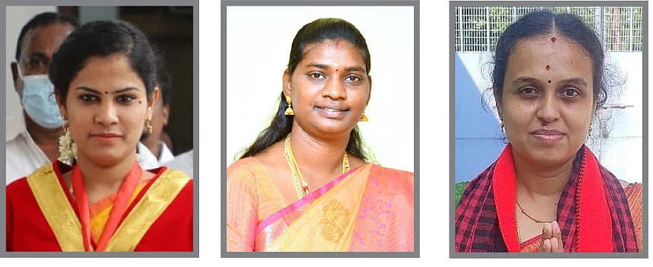 பிரியா ராஜன், வசந்தகுமாரி, மகாலட்சுமி