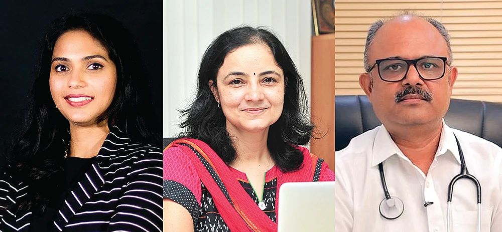 ஸ்பூர்த்தி அருண், பிரப்தீப் கவுர், அருணாசலம்,