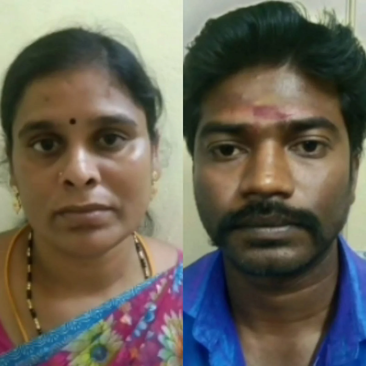 சிறையில் அடைக்கப்பட்ட சிறுமியின் தாய் மற்றும் பாண்டிமுருகன்