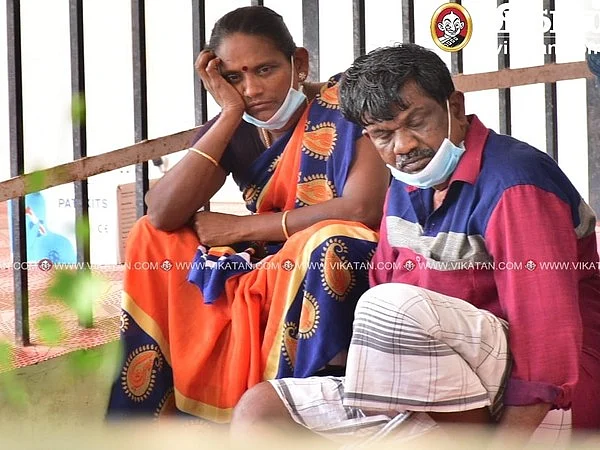 நீராவி முருகனின் சகோதரி மாரியம்மாள்