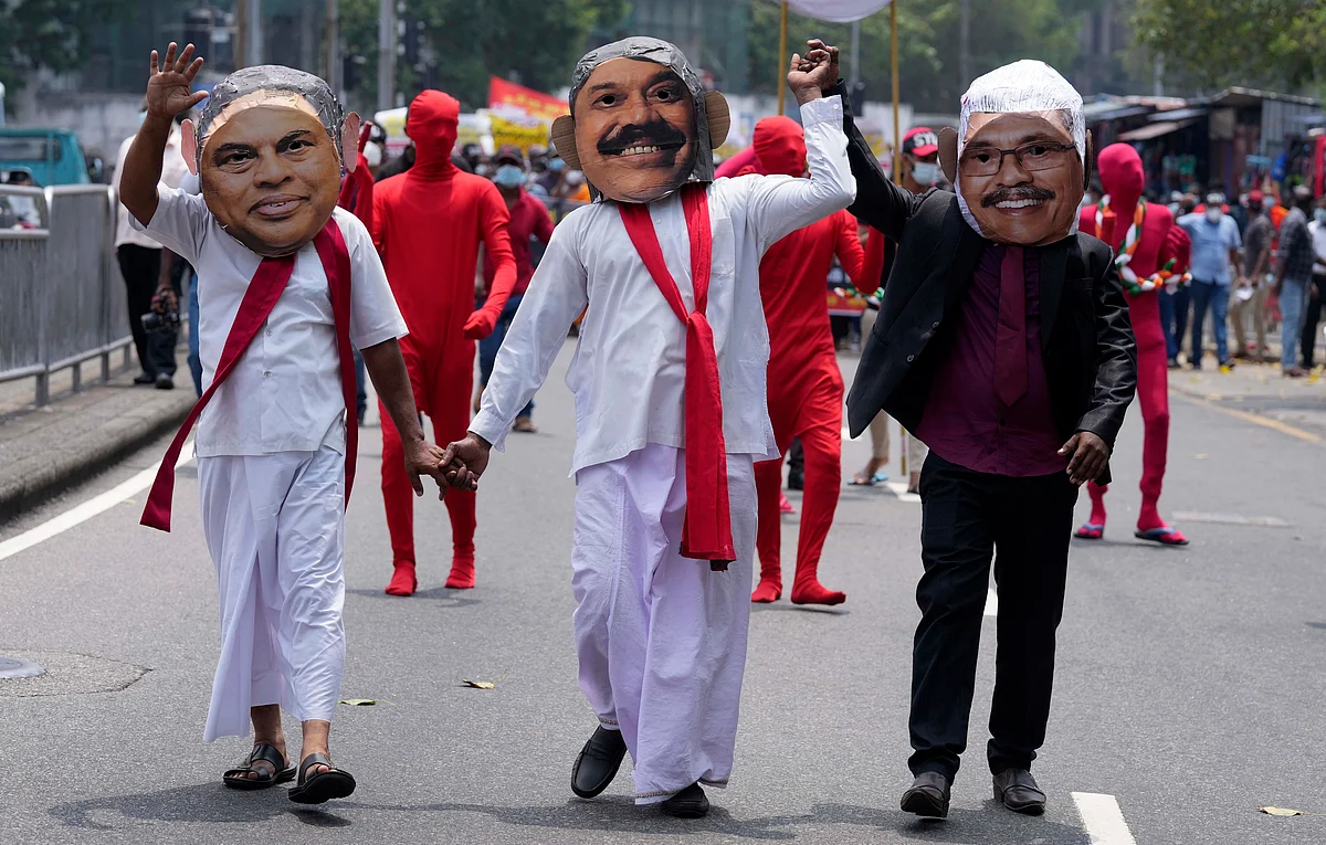 இலங்கை மக்கள் போராட்டம்