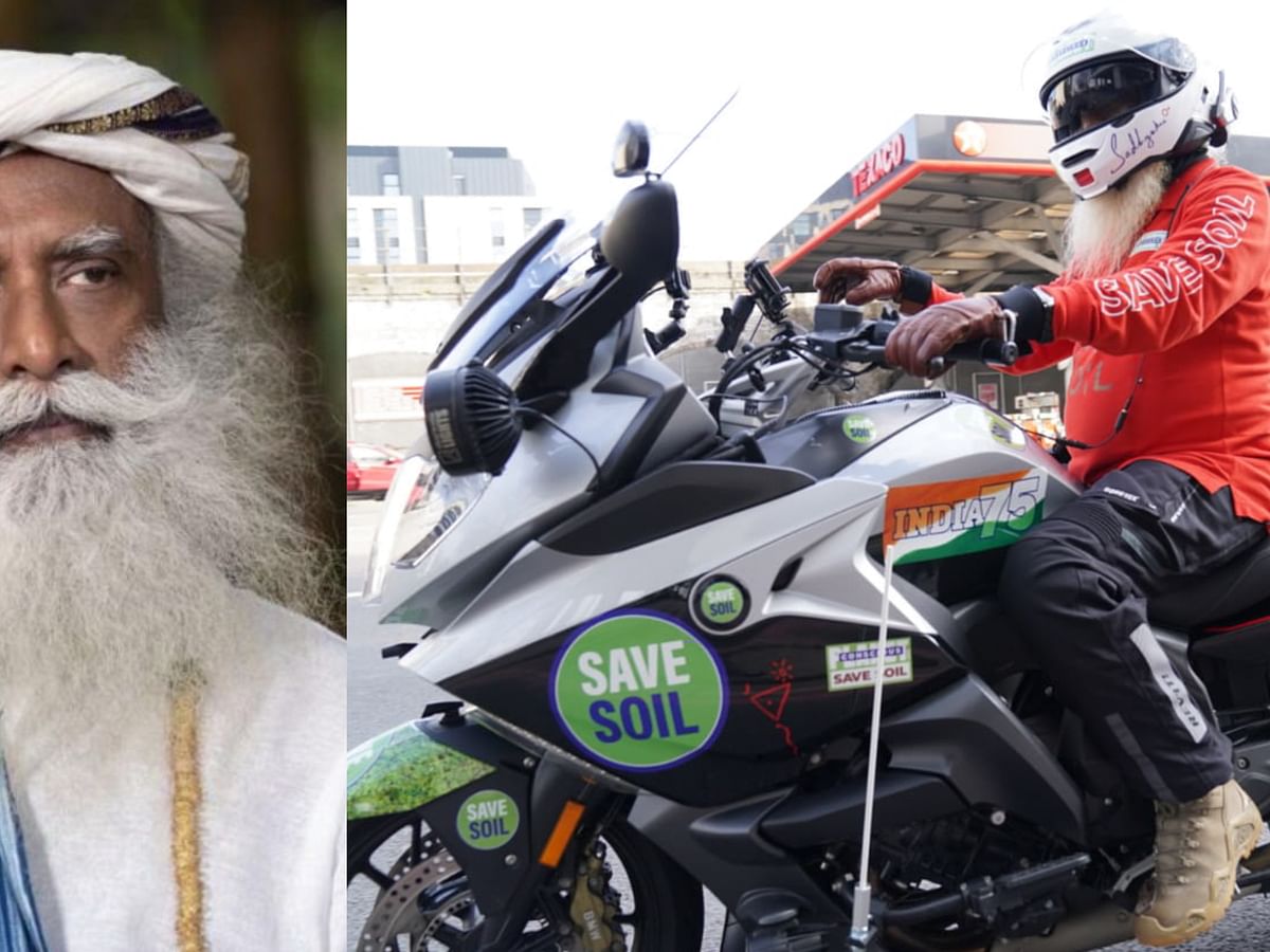 3 கண்டங்கள், 27 நாடுகள், 30,000 கி.மீ... பைக் பயணத்தைத் தொடங்கிய சத்குரு!