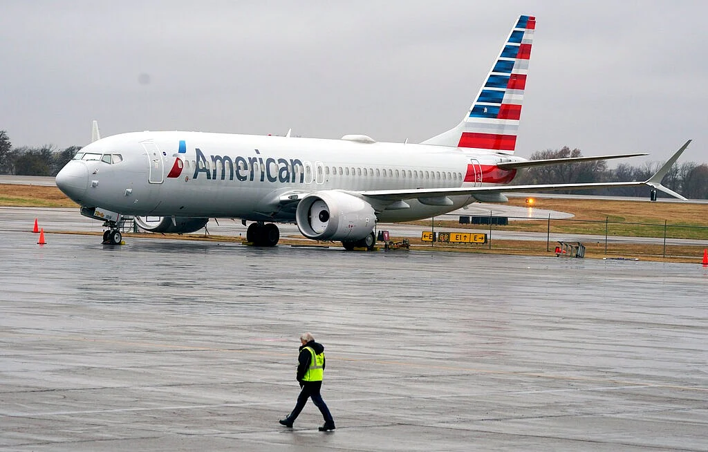 Boeing 737 Max jet plane