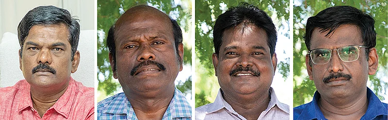 ராஜாமோகன், இளங்கோவன், பாண்டியன், தாகூர்