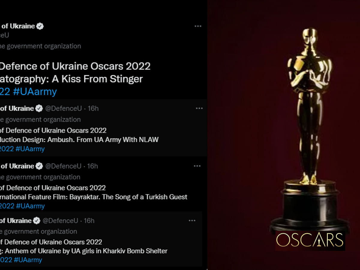 UAarmy Oscars: `இது நாங்கள் தரும் ஆஸ்கர்!' - போரில் வைரலான வீடியோக்களுக்கு விருதுகள் கொடுத்த உக்ரைன்